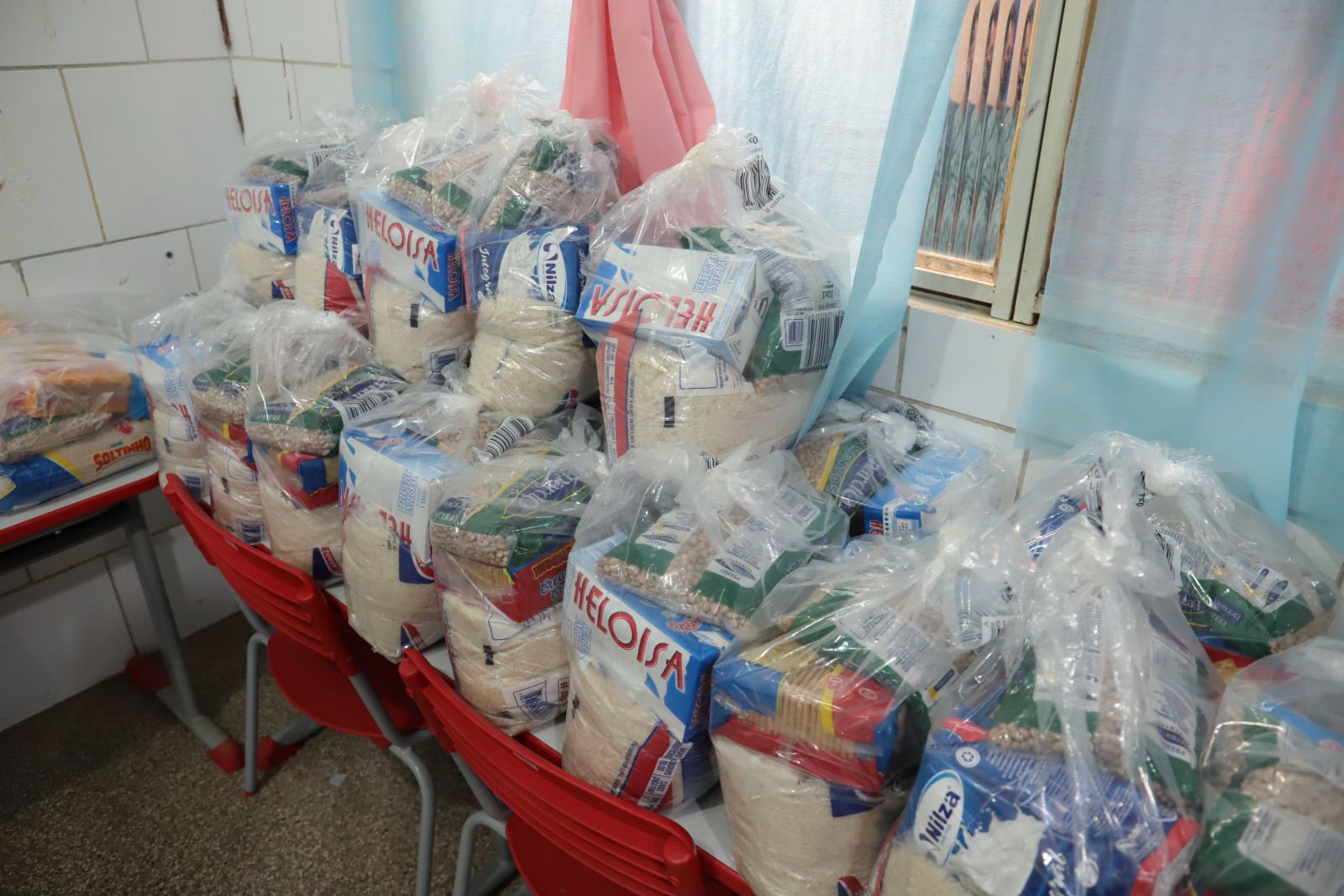 Ainda nesta semana serão atendidas 5.644 famílias com os alimentos