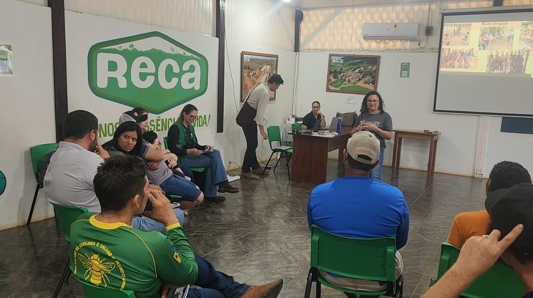 Durante a atividade, foi realizado um diagnóstico participativo com os moradores