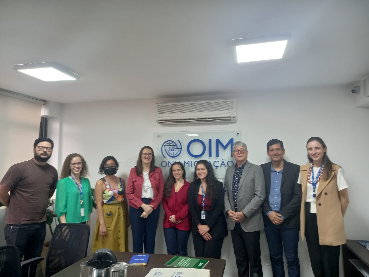 Representantes municipais e da ONU reunidos em Brasília