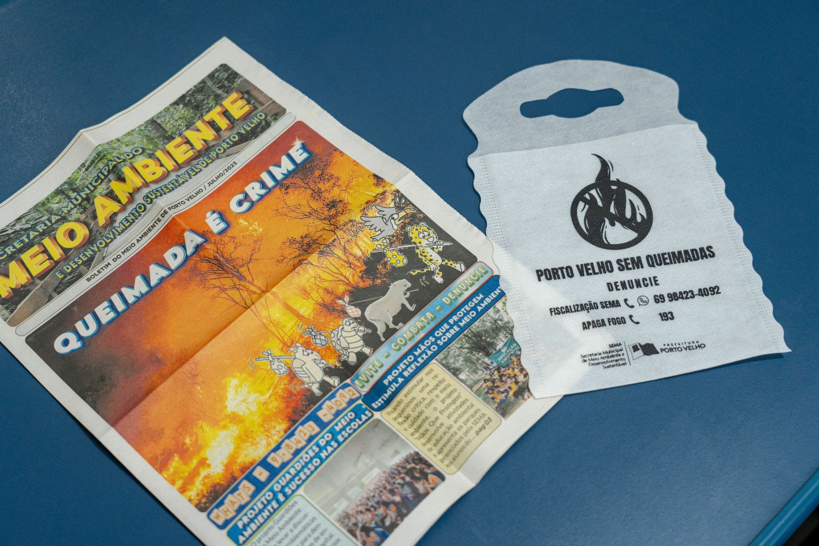Para prevenir incêndios e queimadas, siga as orientações como não colocar fogo em lixo ou terrenos baldios