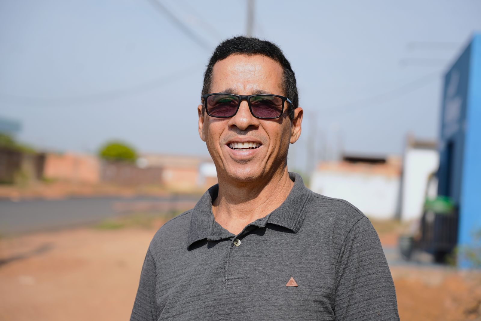 Reinaldo Donizete destacou que o que mais chamou sua atenção foi a realização da drenagem