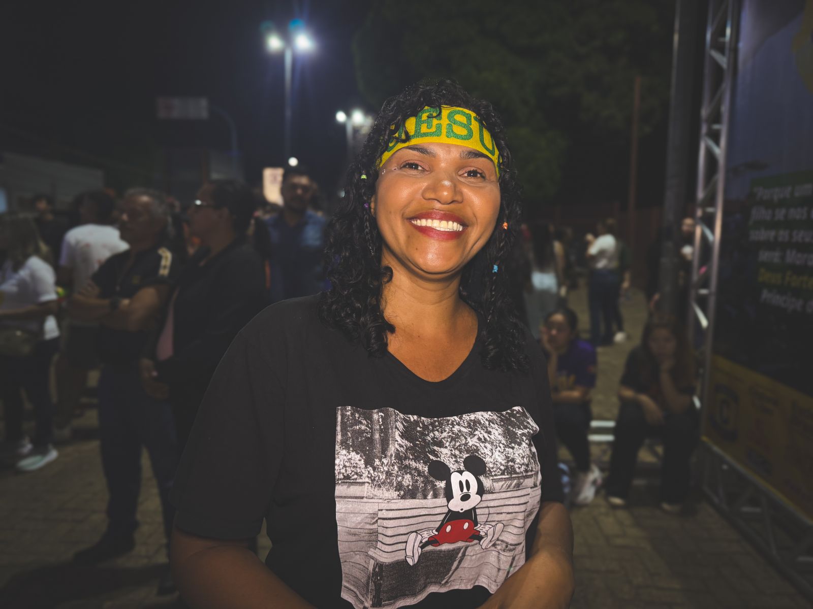 Rita do Santos disse que se sentiu acolhida com a realização do evento apoiado pela prefeitura