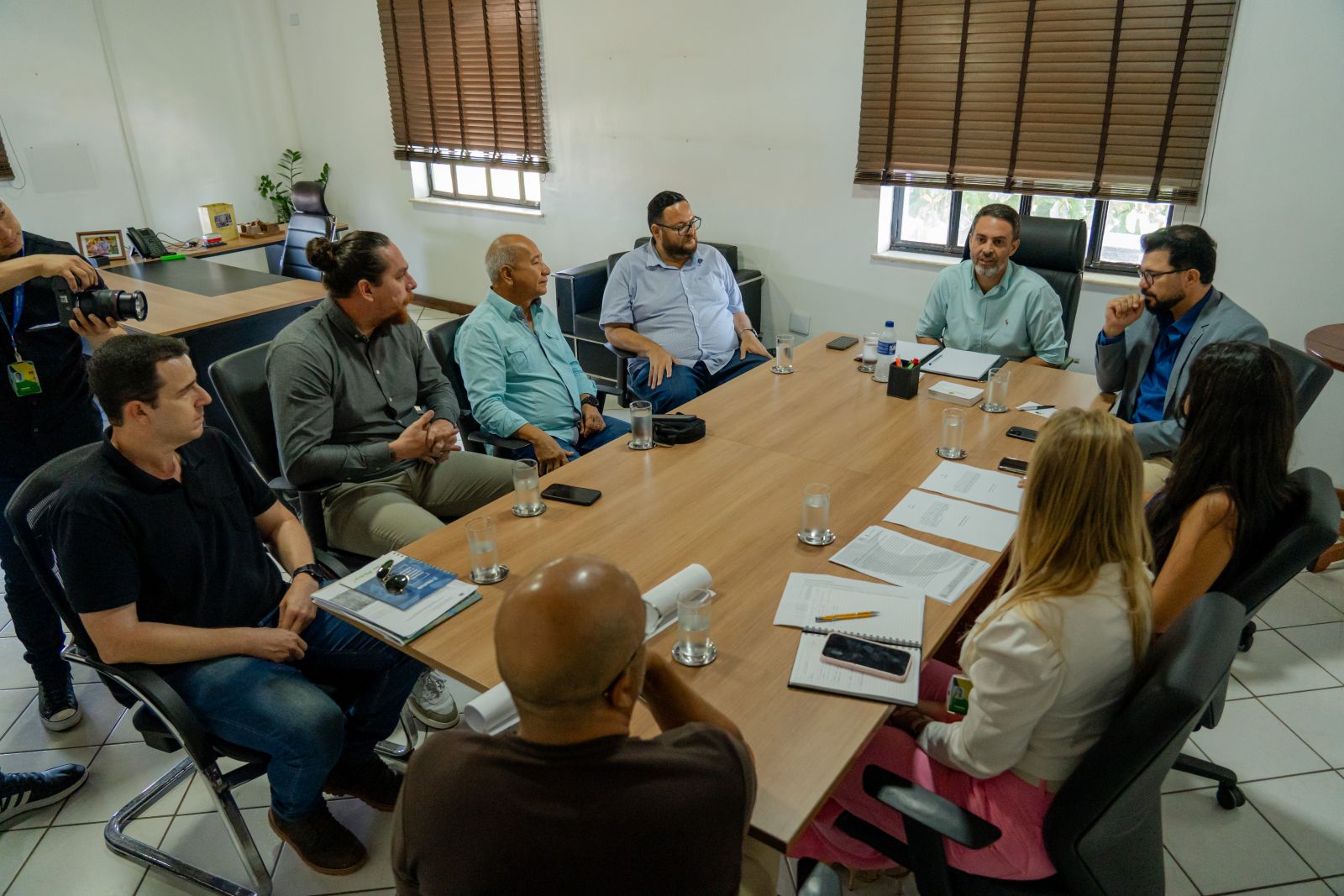 Reunião ocorreu no prédio do Relógio