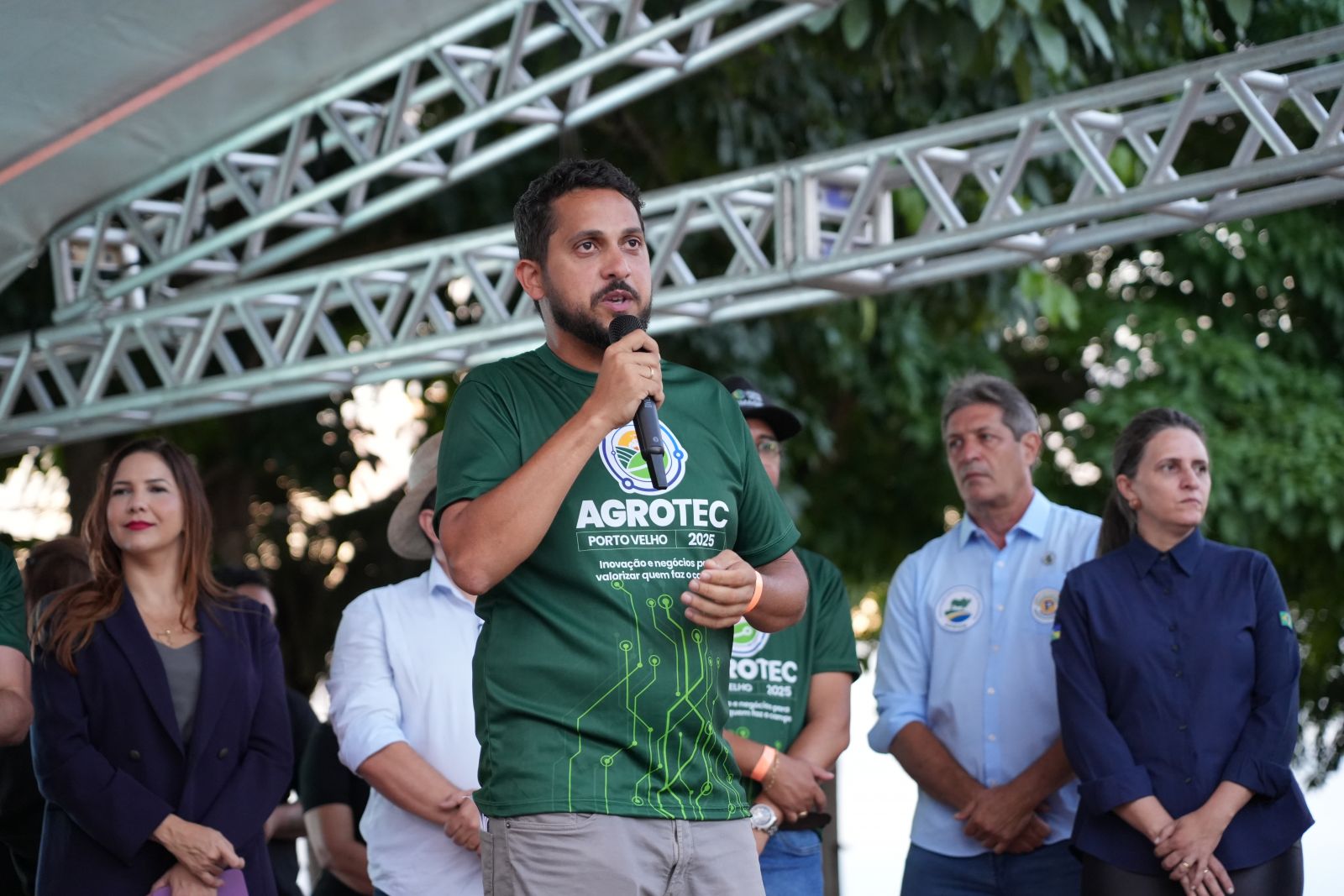 Rodrigo Ribeiro explica que o evento tem papel central no suporte aos produtores