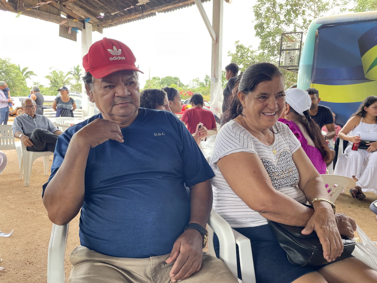 Rosemilton também mora no setor chacareiro e aproveitou para colocar as consultas em dia