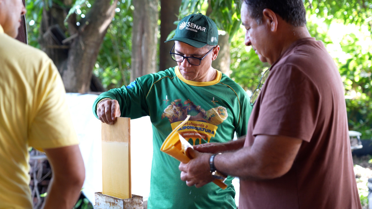 O procedimento é simples, gratuito e fundamental para o fortalecimento de toda a cadeia produtiva do mel no município