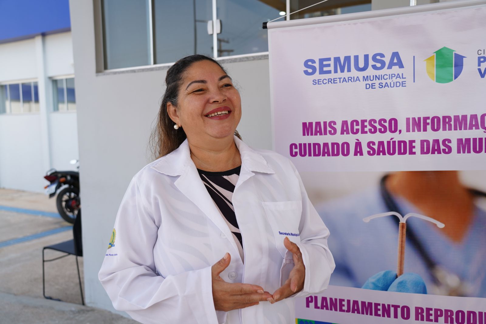 Enfermeira Silvia Neri, que atuou durante o mutirão