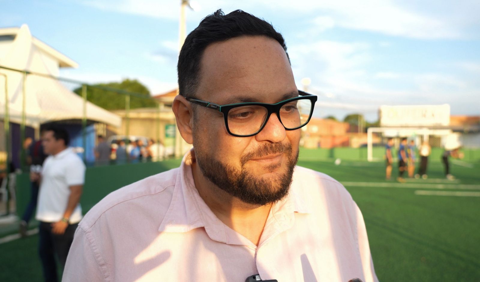 É uma alegria poder concluir e oferecer à população um local de lazer e esporte.