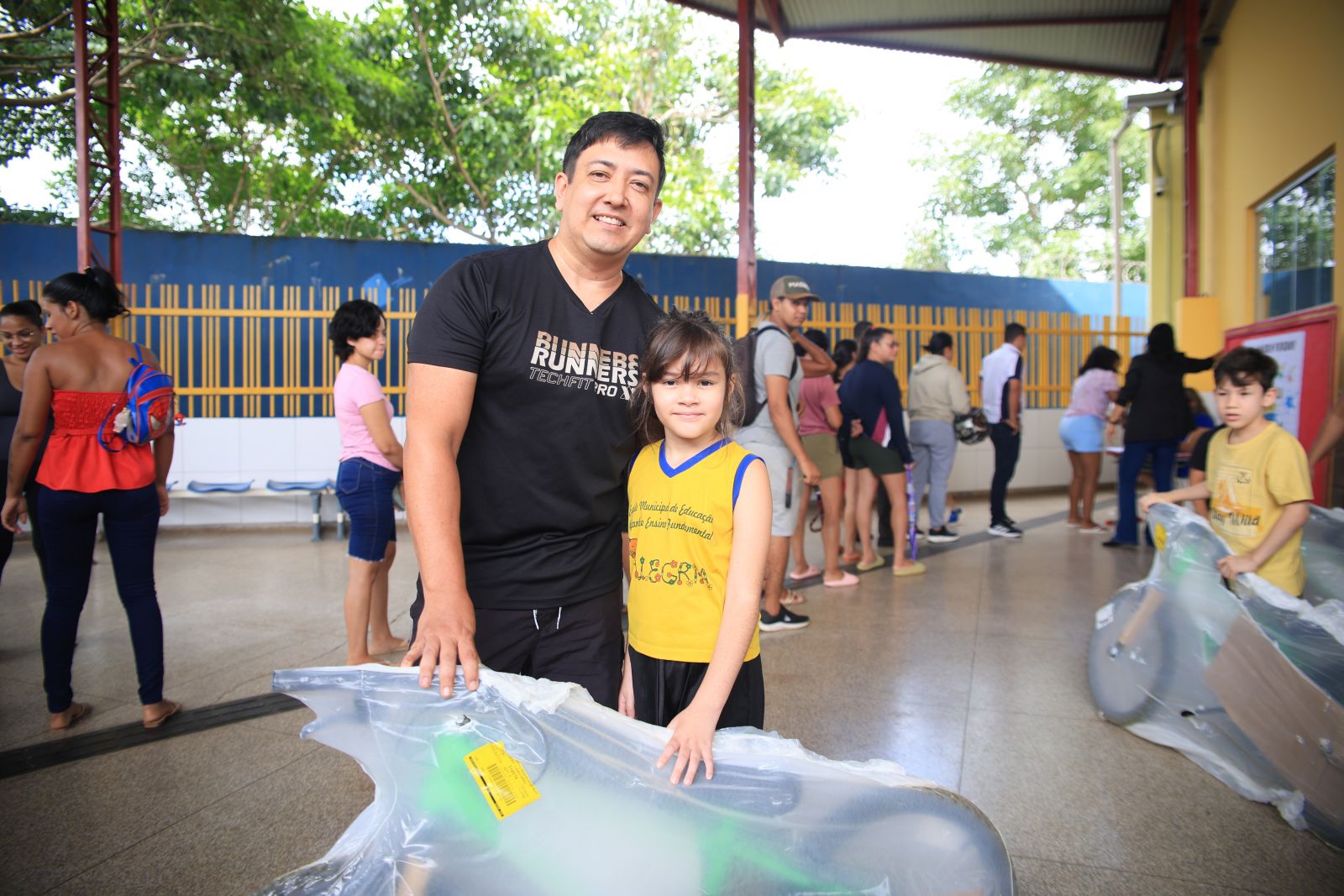 Thiago de Oliveira Souza destacou a importância do programa, que motivou a estudante a se dedicar ainda mais aos estudos