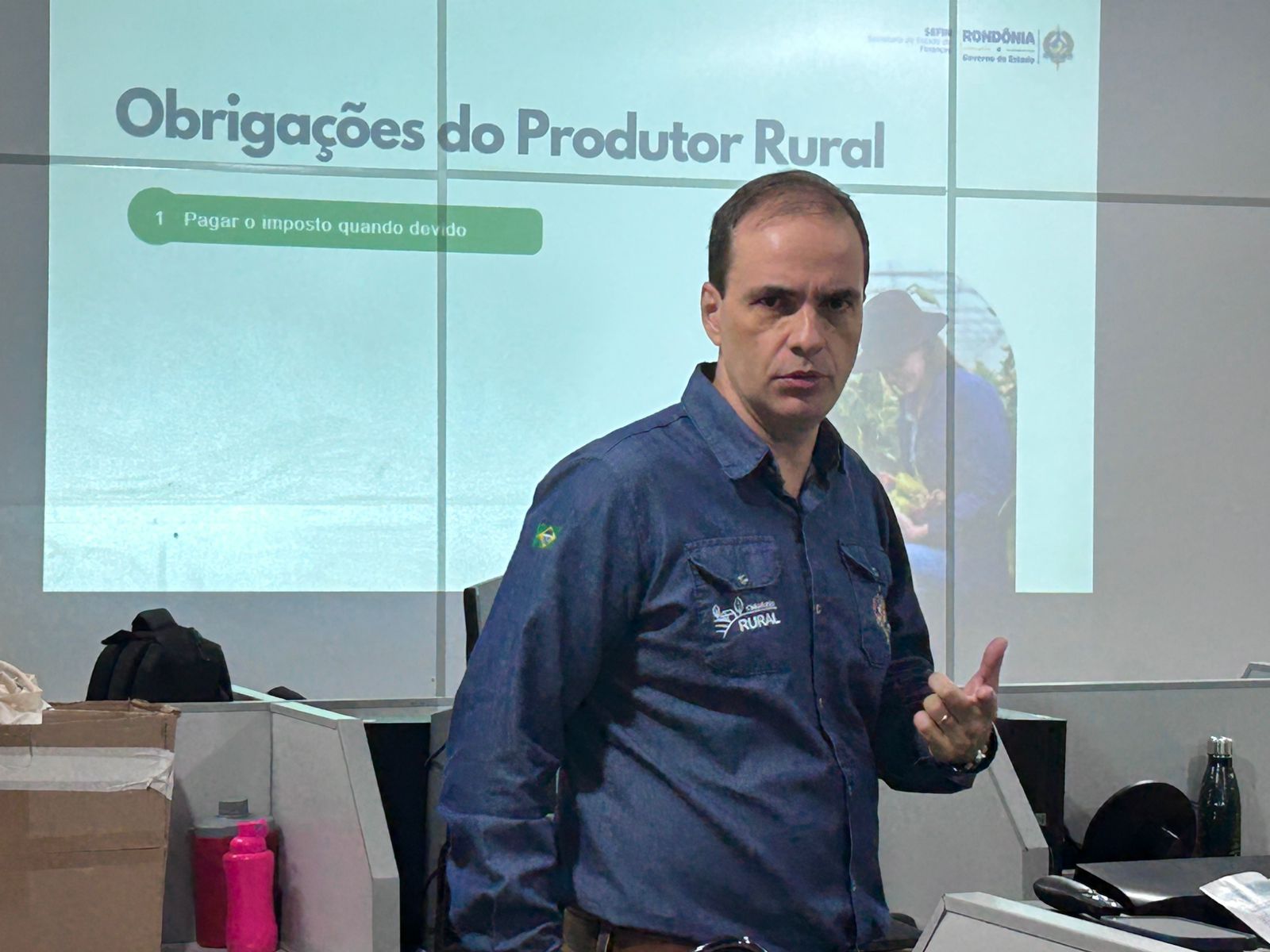 Ricardo Samuel destacou que a parceria com o município é fundamental para ampliar a presença do Estado junto ao produtor
