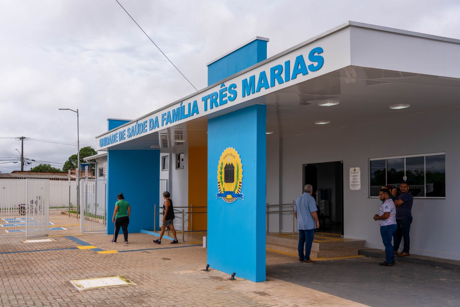 Na USF Três Marias são 28 ambientes, incluindo consultórios médicos, salas de atendimento, áreas administrativas, copa e banheiros