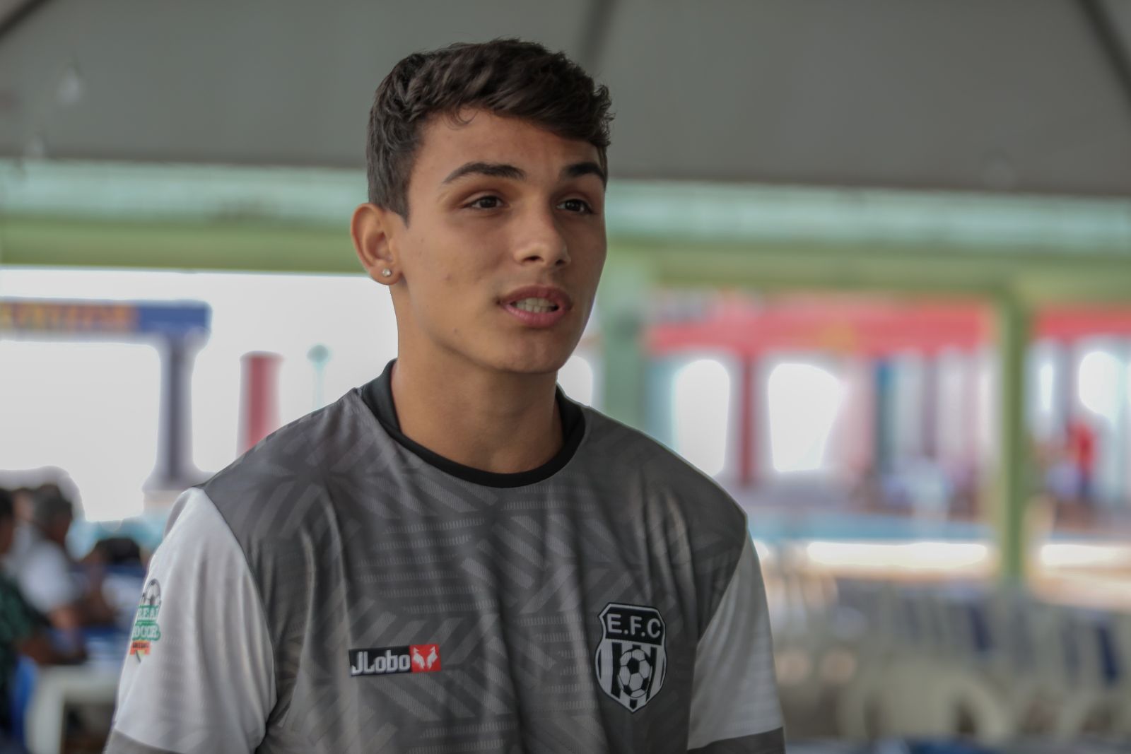 Vinícius Leonardeli, capitão do time de Extrema 