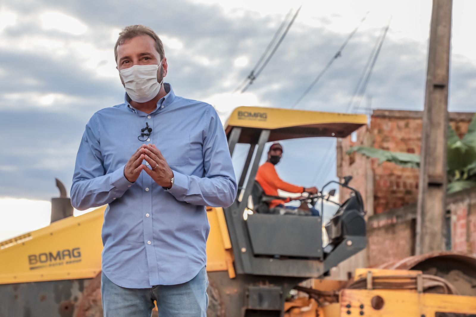 Prefeito Hildon Chaves esteve em importantes obras em execução na capital