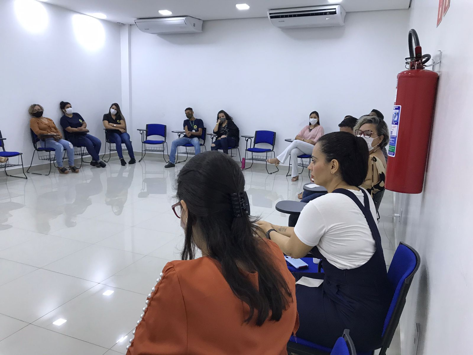Cada encontro teve duração média de 2 horas