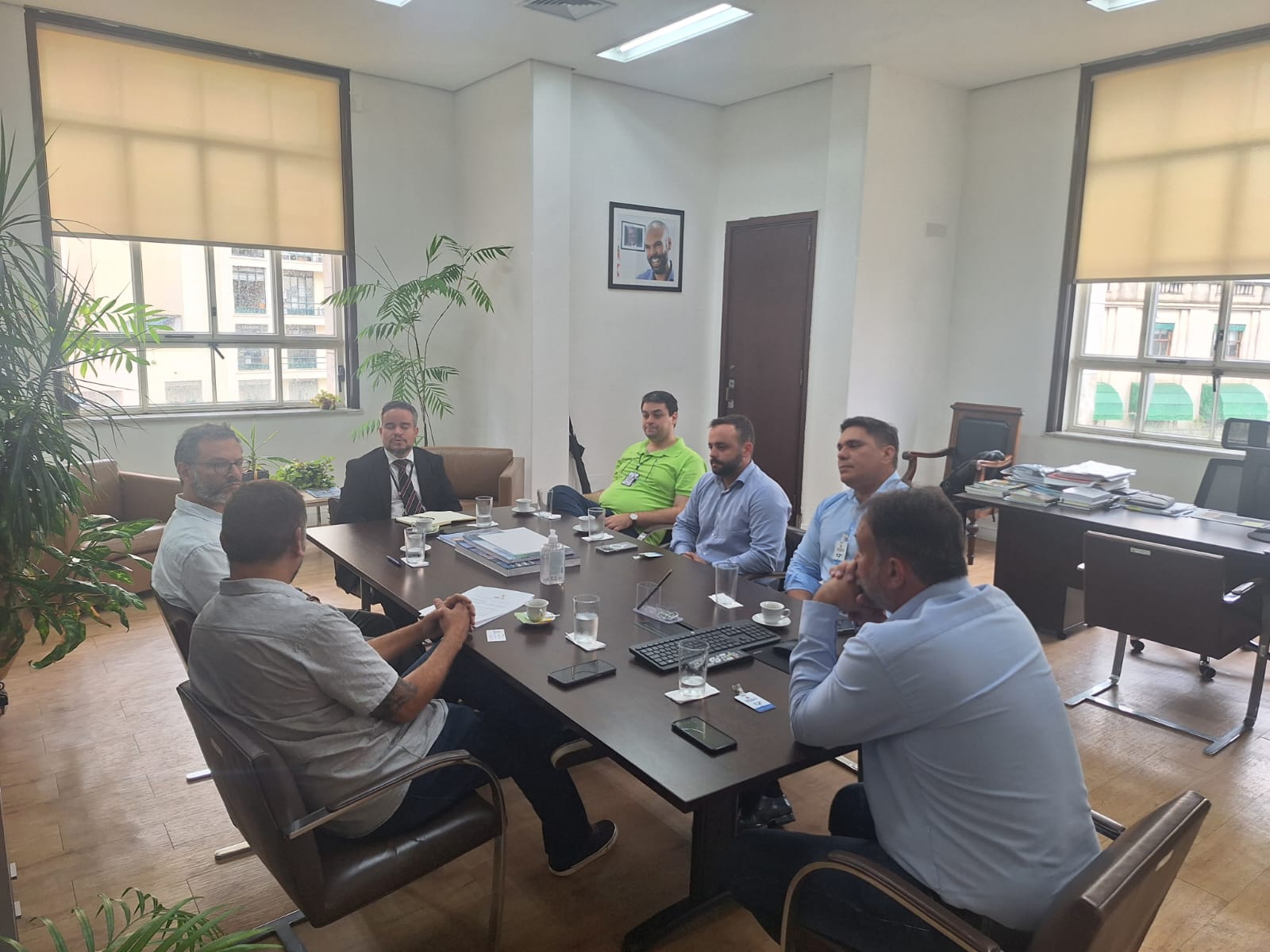 Reunião foi conduzida pelo diretor-presidente da SP Regula