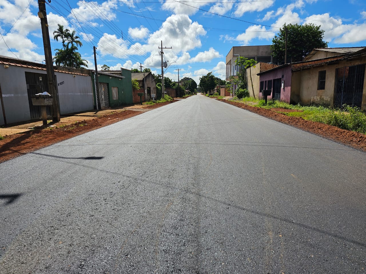 No bairro Mariana, os trabalhos já chegam a aproximadamente 58% do total