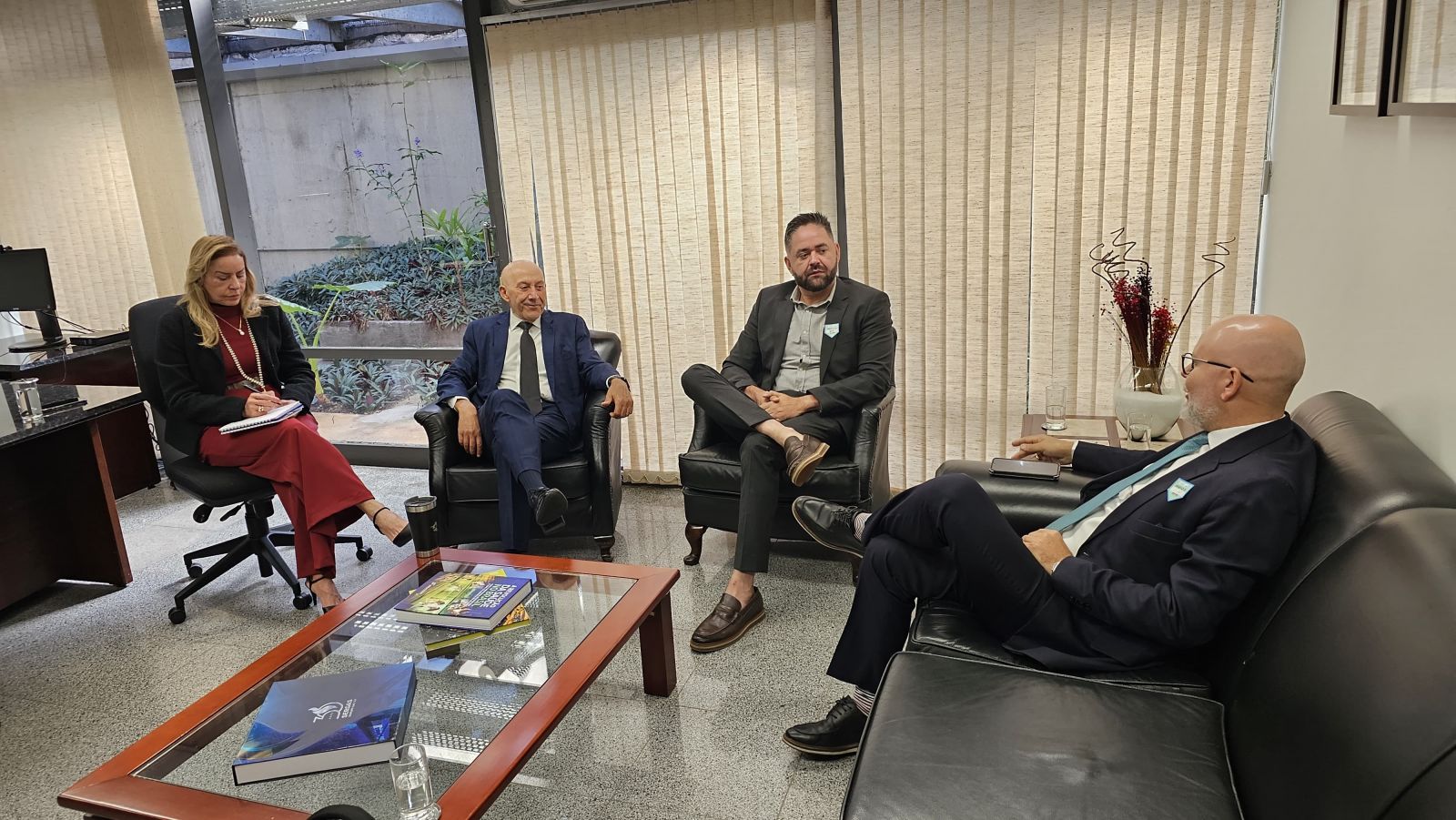 Agenda contou com visitas a representante de Rondônia no Congresso Nacional