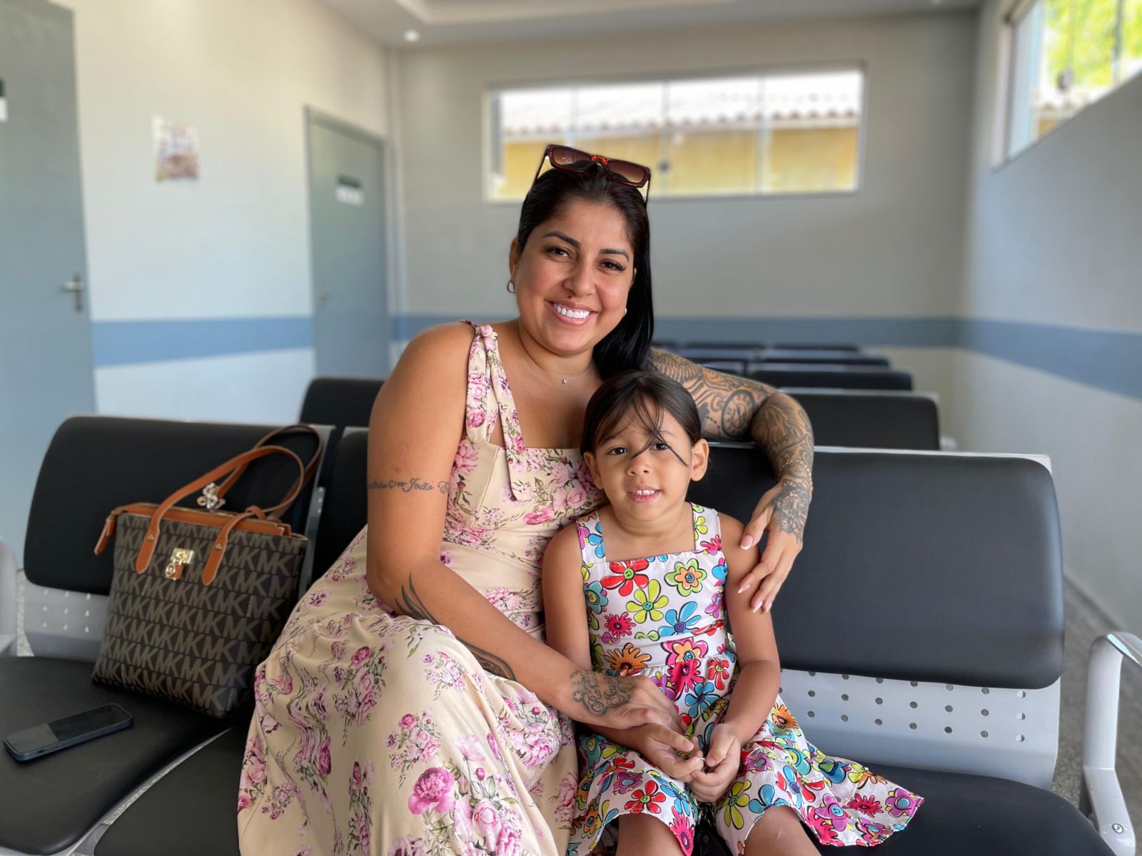 Janaína Batista foi uma das pacientes que buscaram atendimento na unidade