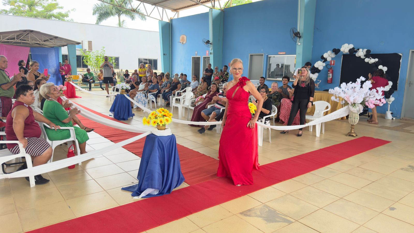 A miss vencedora foi a Maria Ferreira da Silva, 74 anos, que ficou emocionada com o resultado