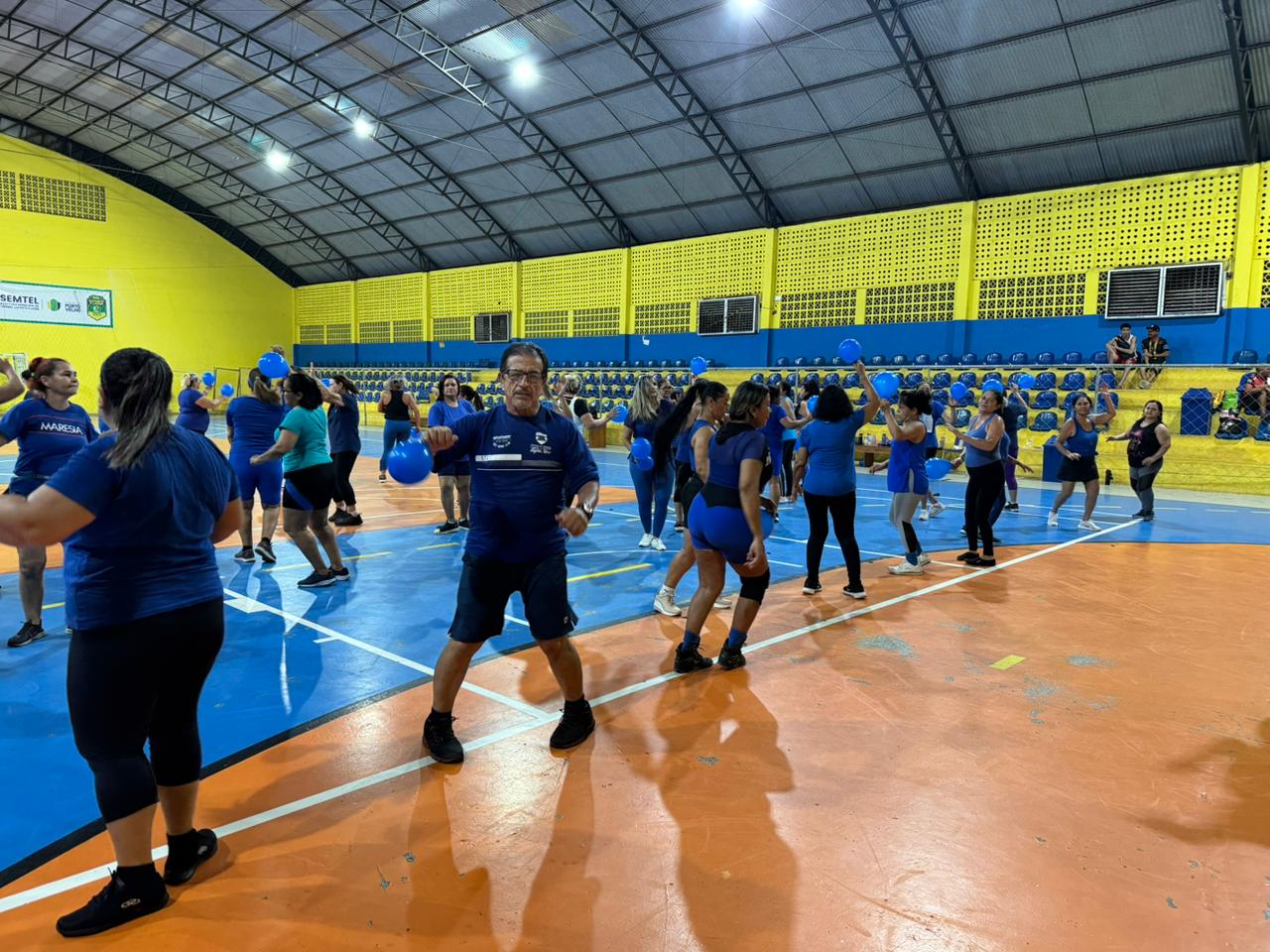 Com música, energia e muita participação, o evento destacou a importância do cuidado com a saúde por meio do esporte