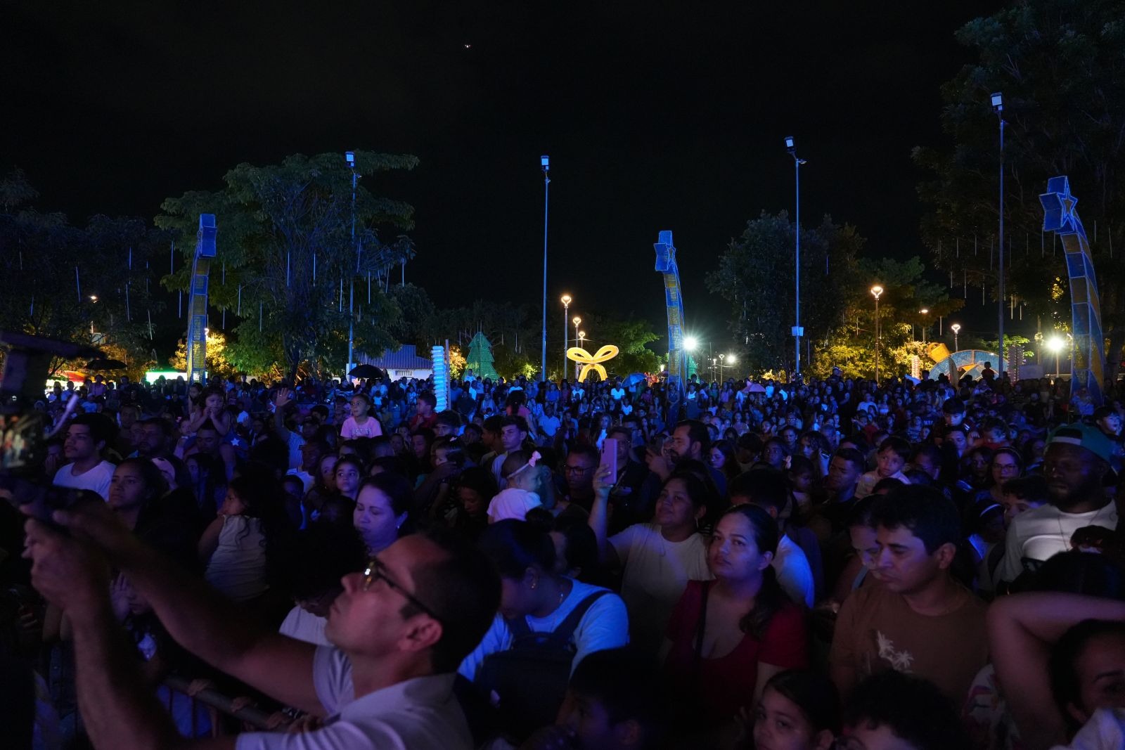Emdur informou que a rede elétrica utilizada no evento Natal Porto Velho Luz está restabelecida