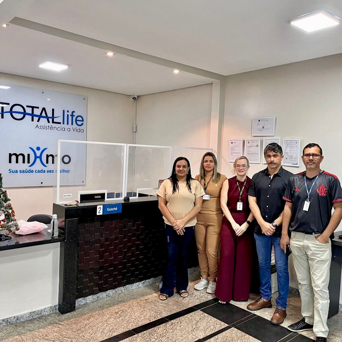 Total Life está localizada na rua Dom Pedro II, 1710, KM 1