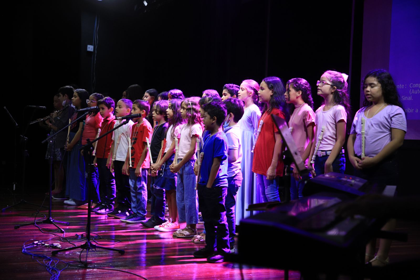 Recital é aberto ao público e marca um momento de integração comunitária