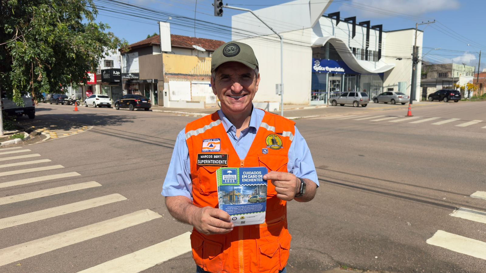 Marcos Berti disse que a ação é realizada em vários pontos da capital