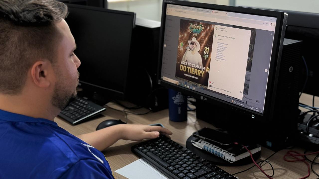 O sorteio foi realizado ao vivo pelas redes sociais da Prefeitura, garantindo transparência e grande engajamento do público.