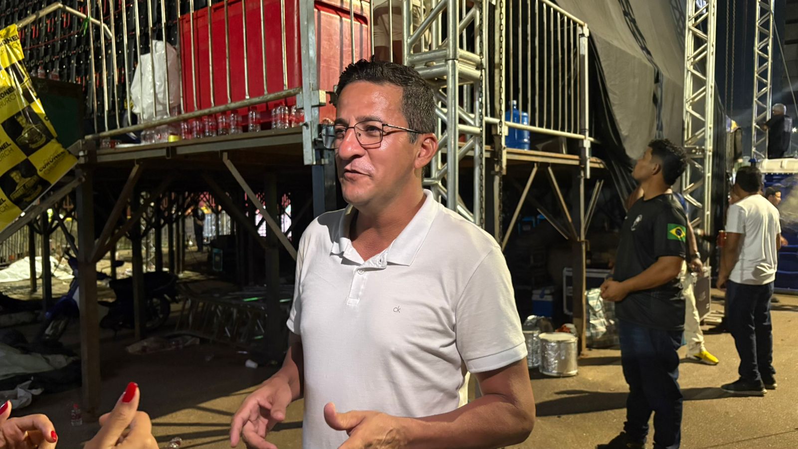 O diretor de Cultura destacou a queima de fogos e a estrutura como as melhores já realizadas no Réveillon.