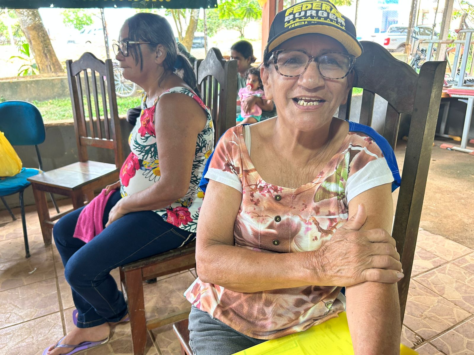 Ângela Vitória Santa Rosa de Brito: “Eu já tentei tirar o CAF antes e não consegui. Aqui fica muito mais fácil