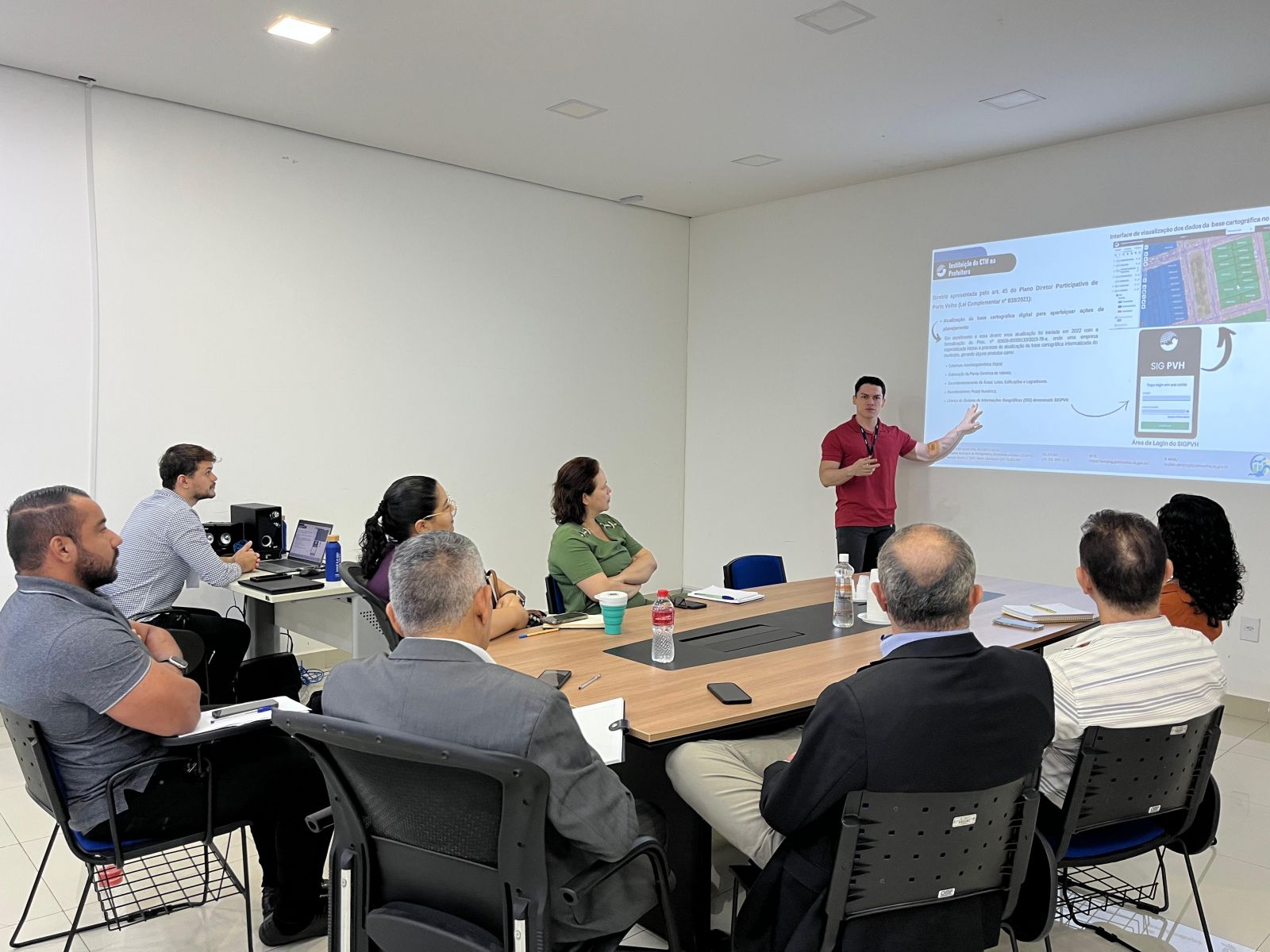 Reuniões tiveram objetivo de alinhar ações voltadas à modernização e ao acompanhamento da gestão fiscal e territorial do município