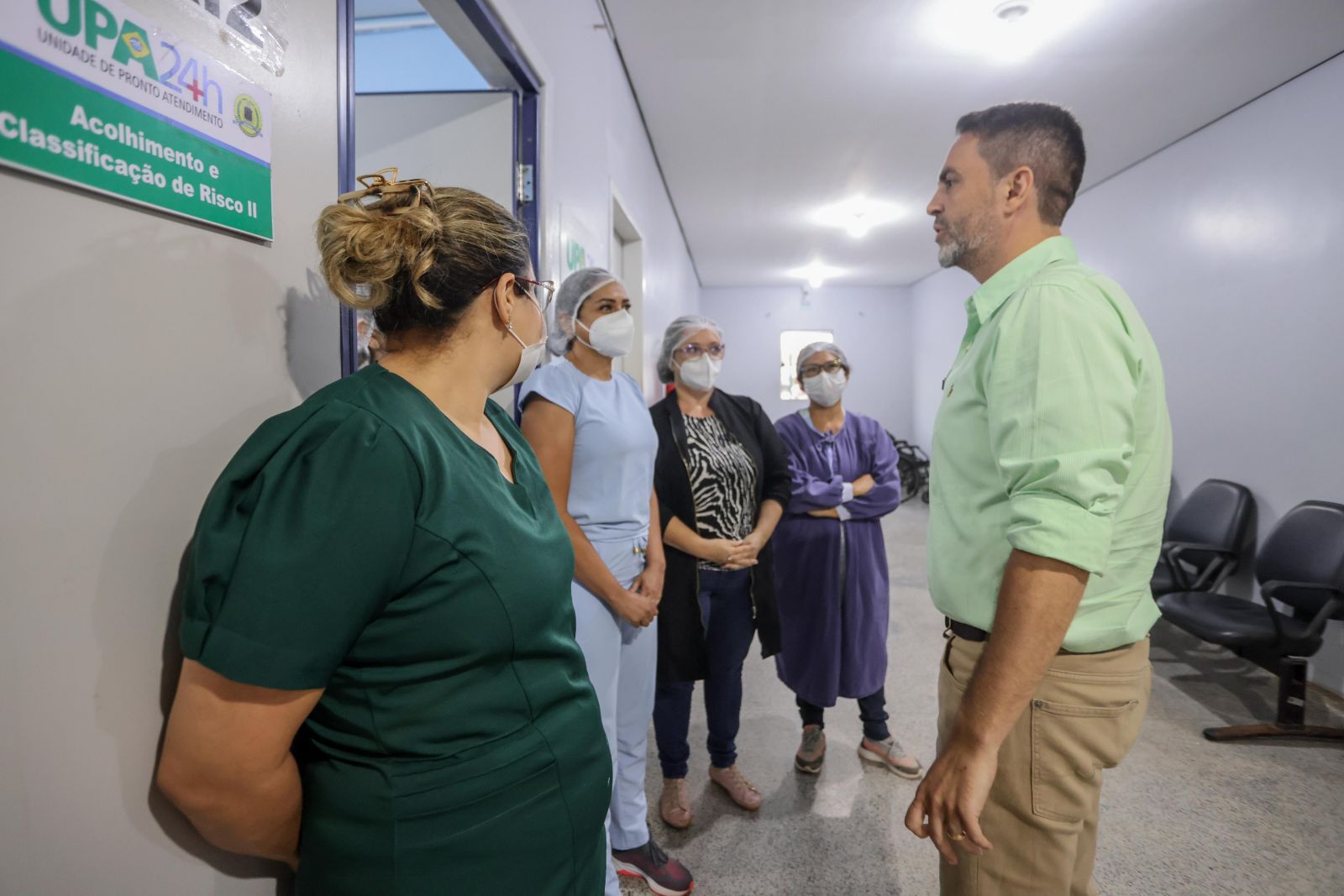 Prefeito destaca a importância de reforçar os serviços de saúde para melhor atender a população
