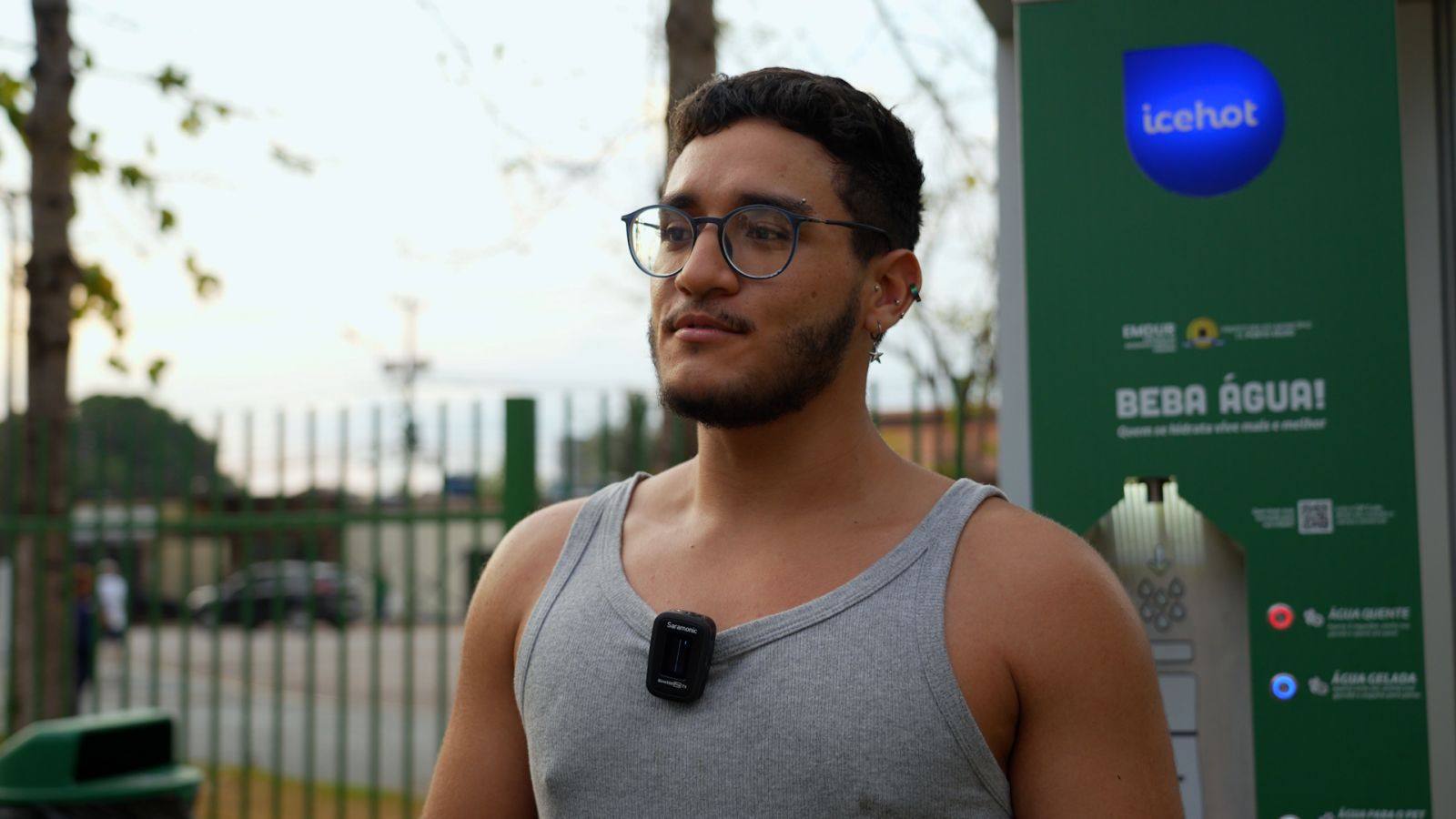 Guilherme Casara acadêmico de Gestão Pública, também aprovou a novidade