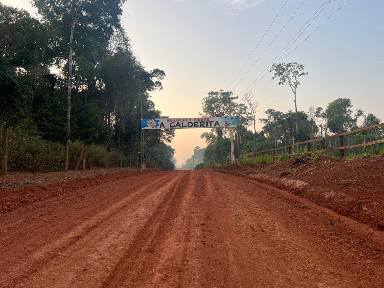 Vila Calderita, localizada a cerca de 45 quilômetros de Porto Velho, com acesso pela Estrada da Penal