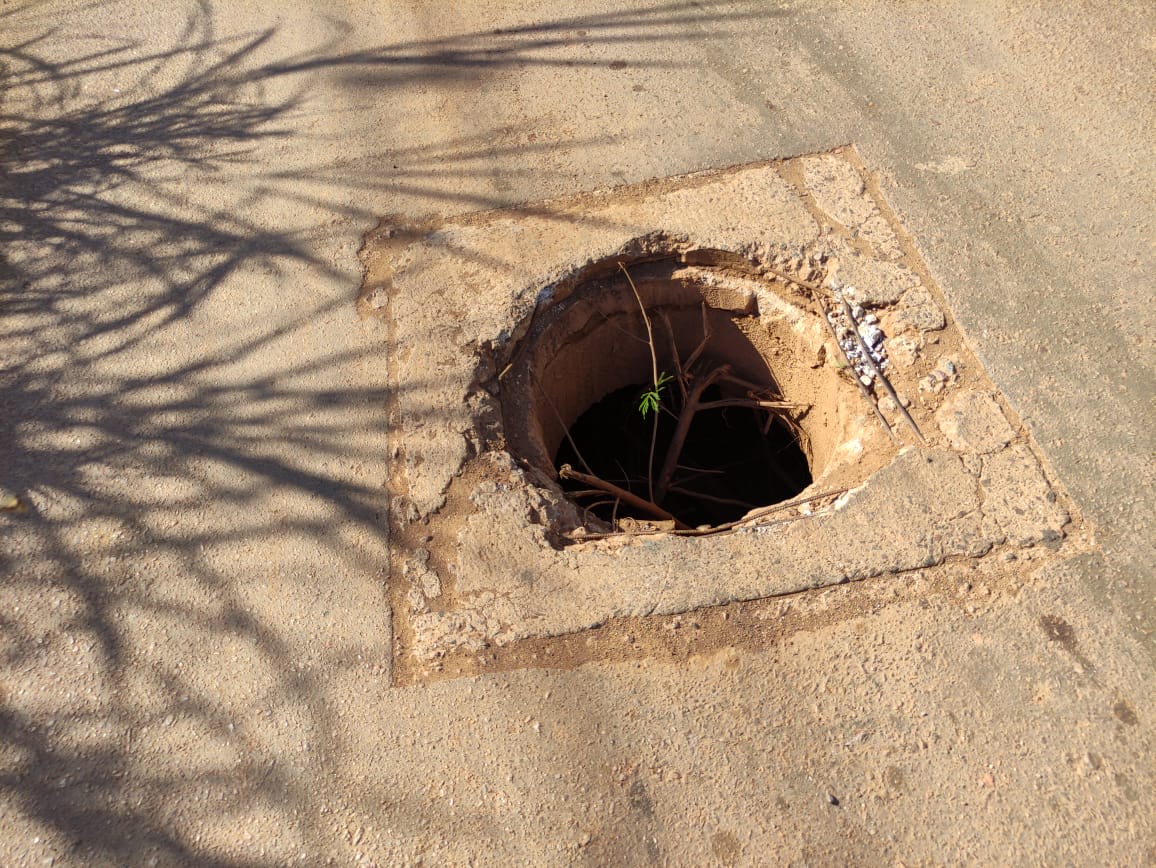 Semob recebe com recorrência reclamações sobre os riscos causados pela falta das tampas