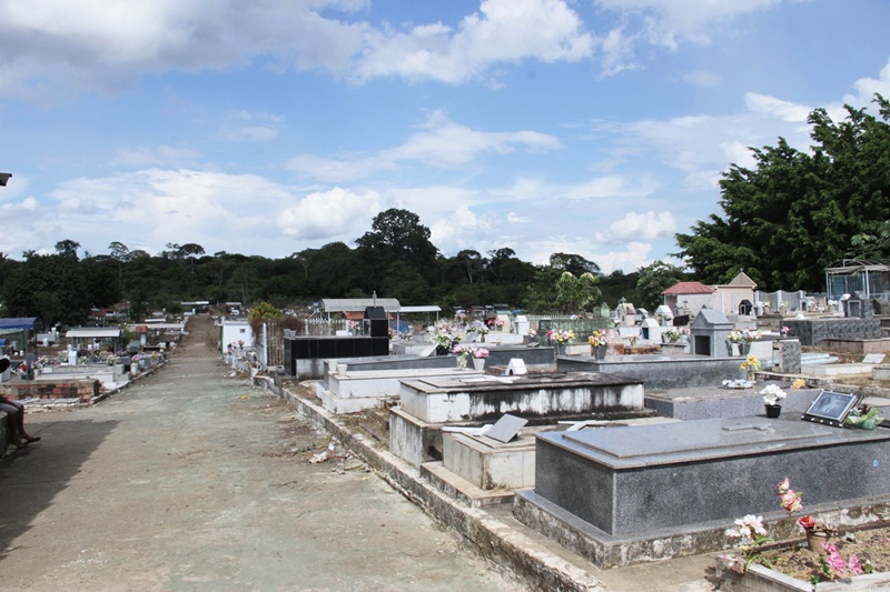 O cemitério Santo Antônio foi construído há quase 50 anos