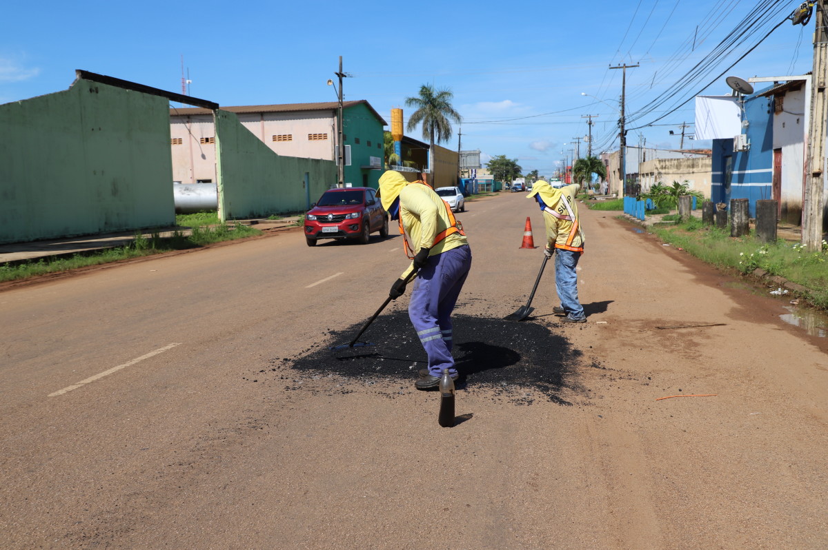 URBANISMO Frentes de serviços de infraestrutura seguem em vários pontos da cidade