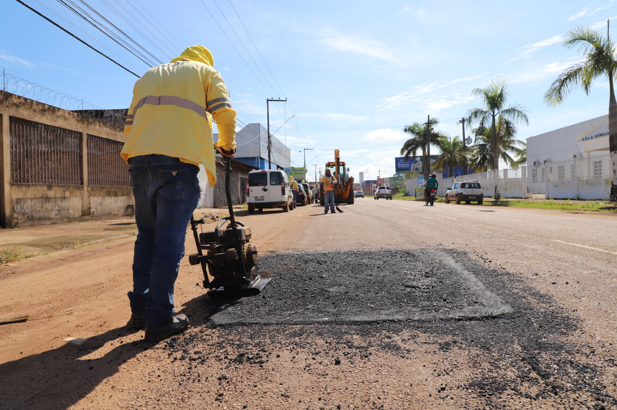URBANISMO Frentes de serviços de infraestrutura seguem em vários pontos da cidade