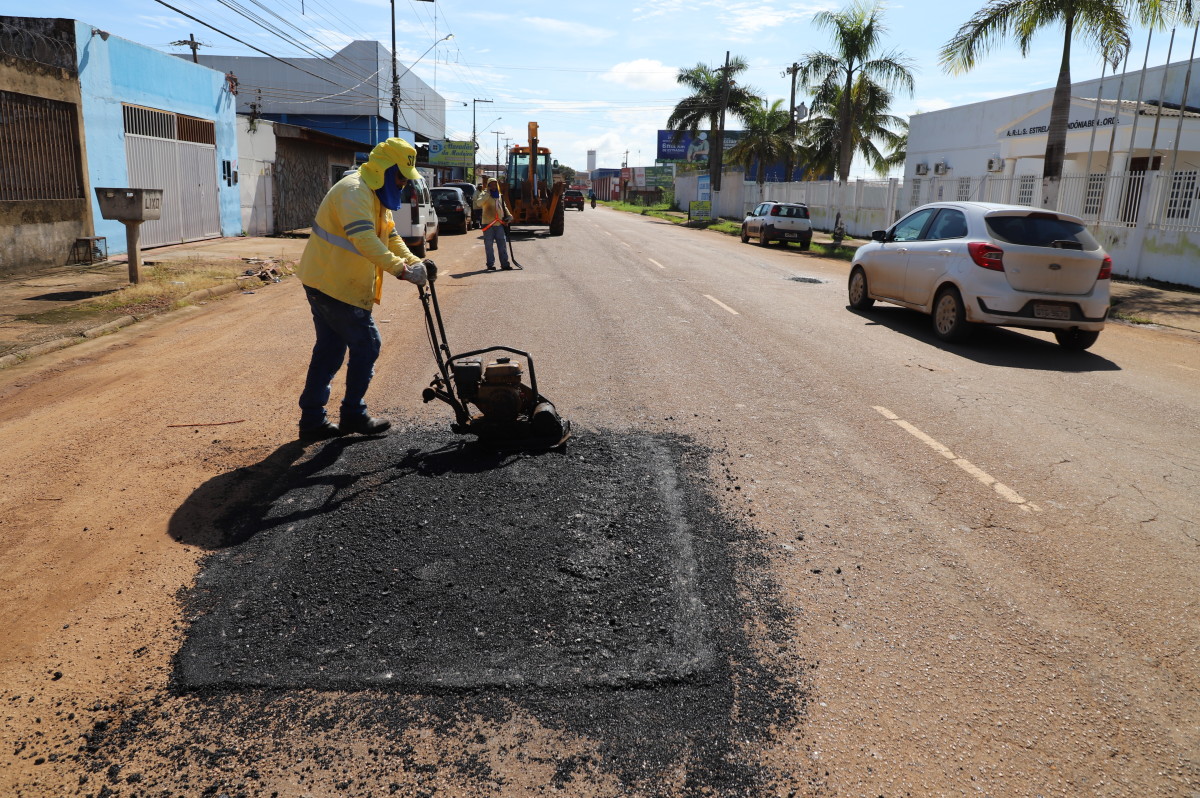 URBANISMO Frentes de serviços de infraestrutura seguem em vários pontos da cidade