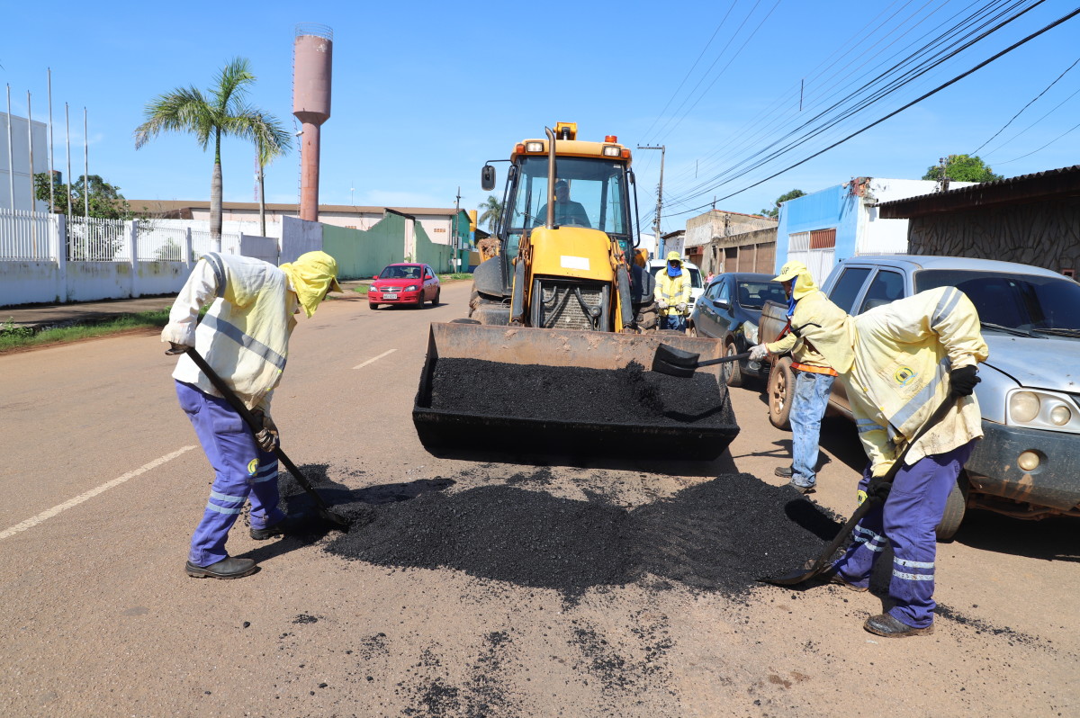 URBANISMO Frentes de serviços de infraestrutura seguem em vários pontos da cidade