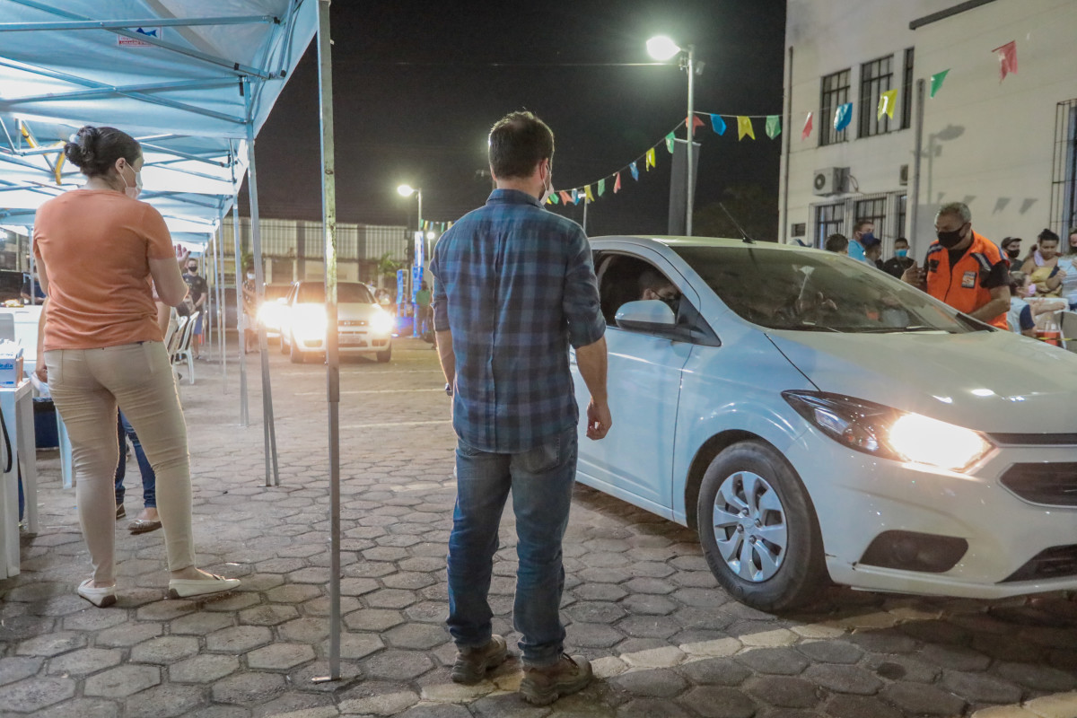 11º Drive-thru de vacinação contra covid-19