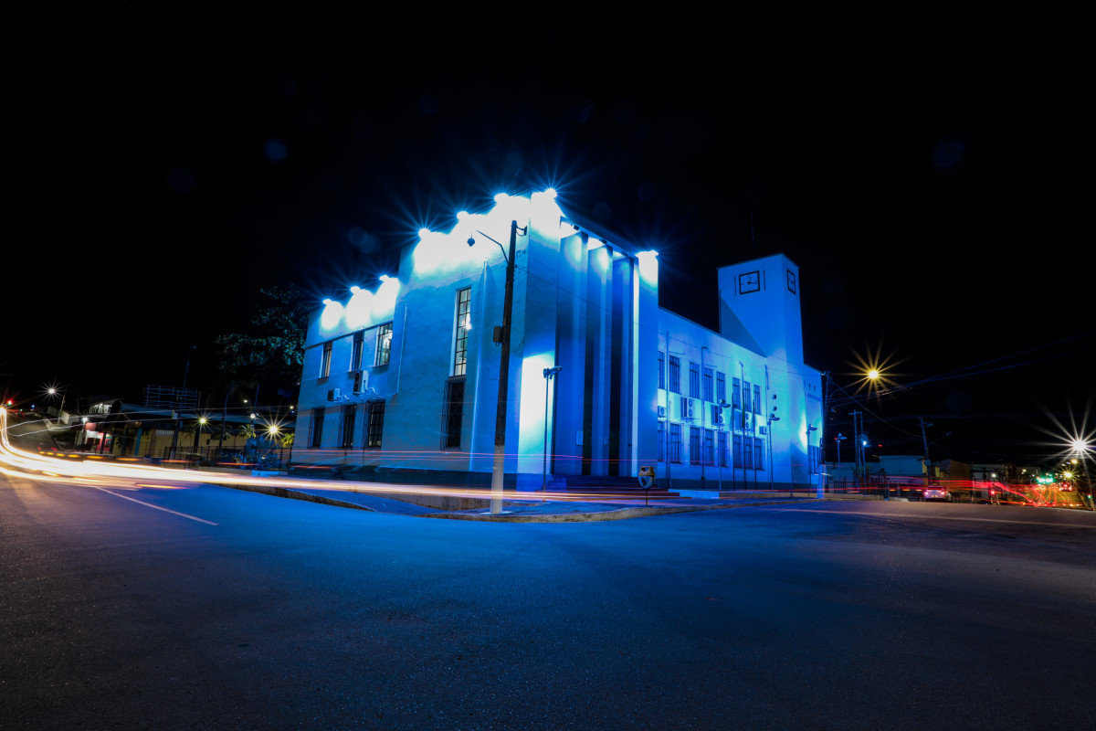 Iluminação Novembro Azul
