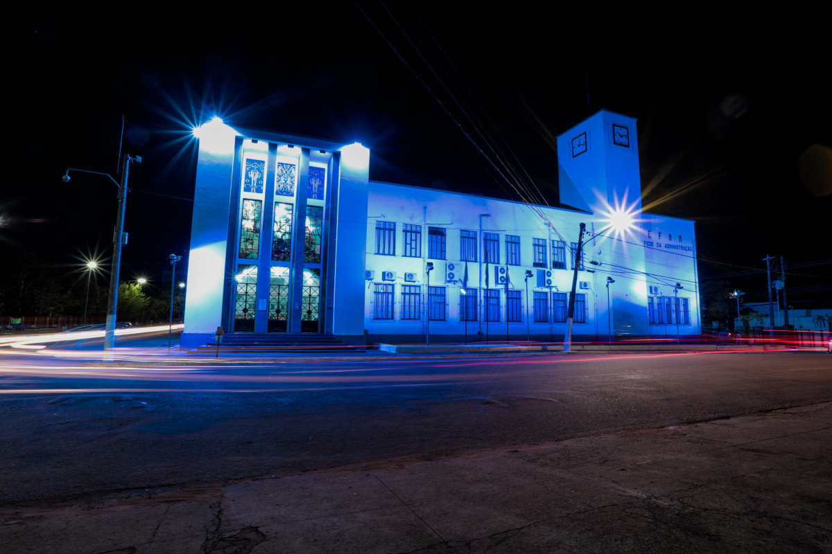 Iluminação Novembro Azul