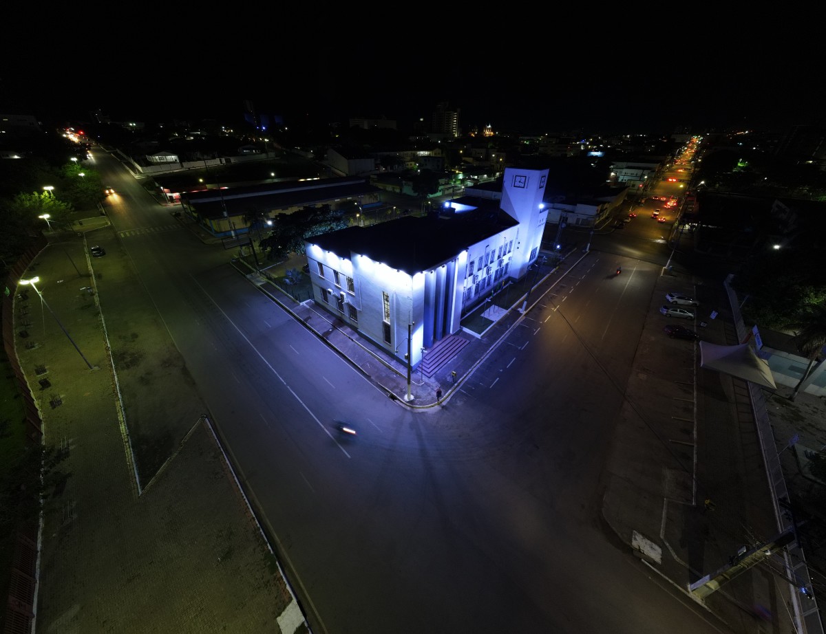 Iluminação Novembro Azul