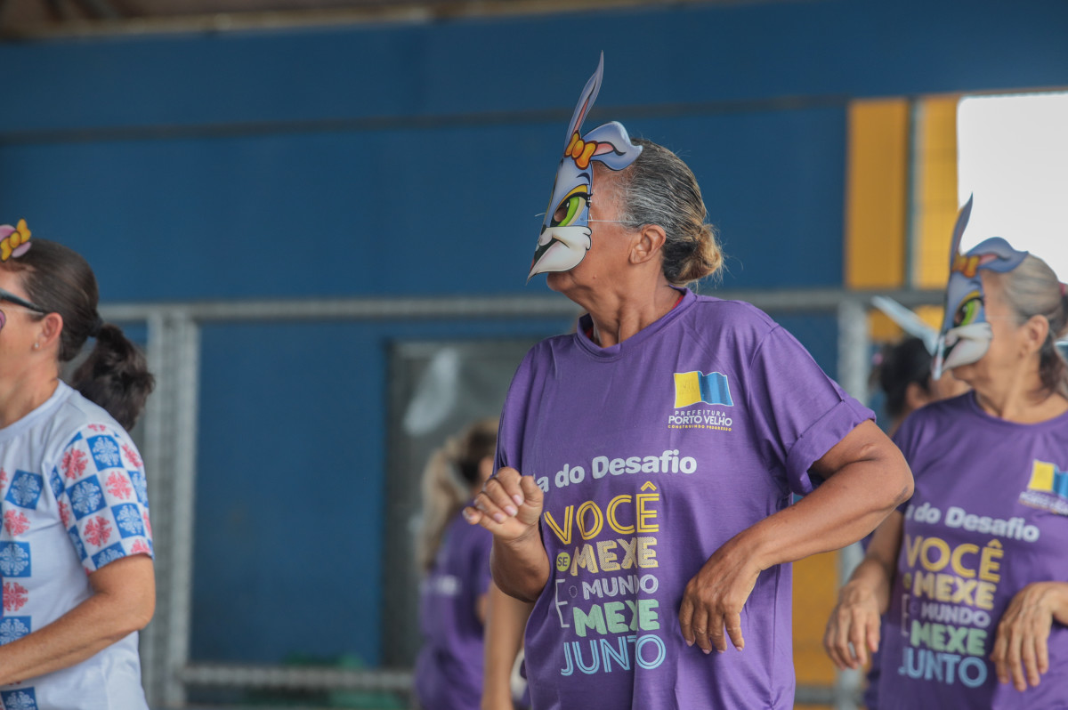 Alunos do projeto Viva Bem participam de “Aulão de Páscoa” no Bairro Esperança da Comunidade