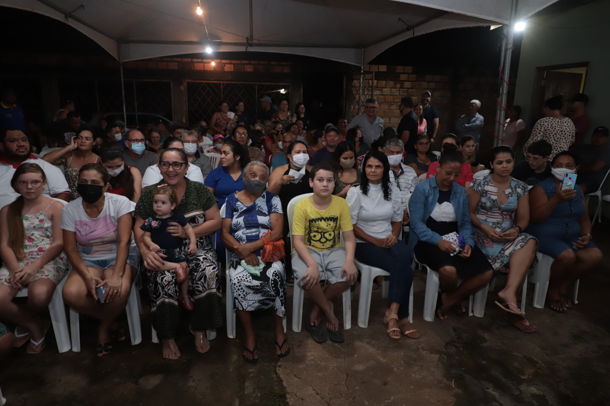 Reunião com os moradores do bairro Igarapé
