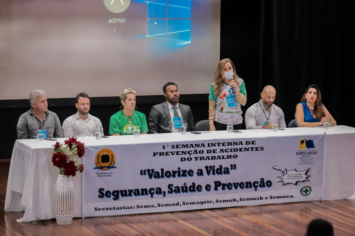 Prefeitura promove 1ª Semana Interna de Prevenção de Acidente do Trabalho