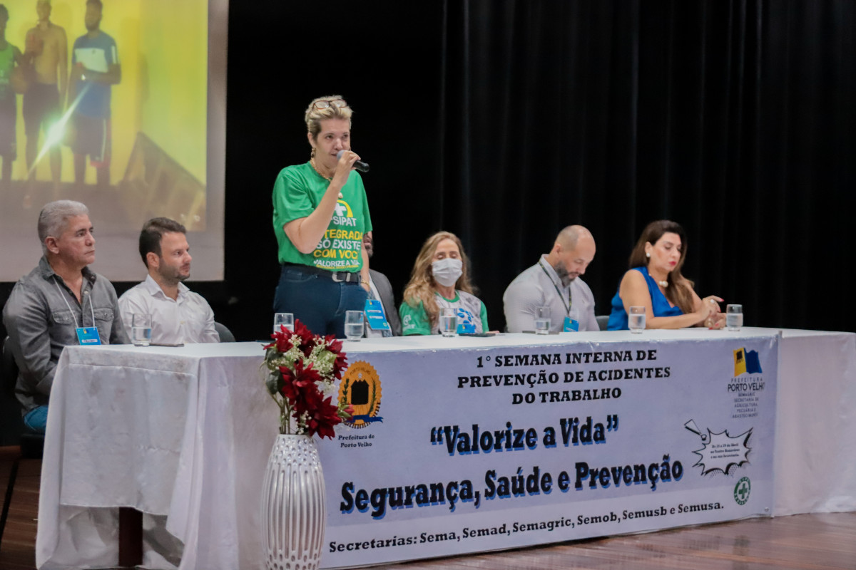 Prefeitura promove 1ª Semana Interna de Prevenção de Acidente do Trabalho