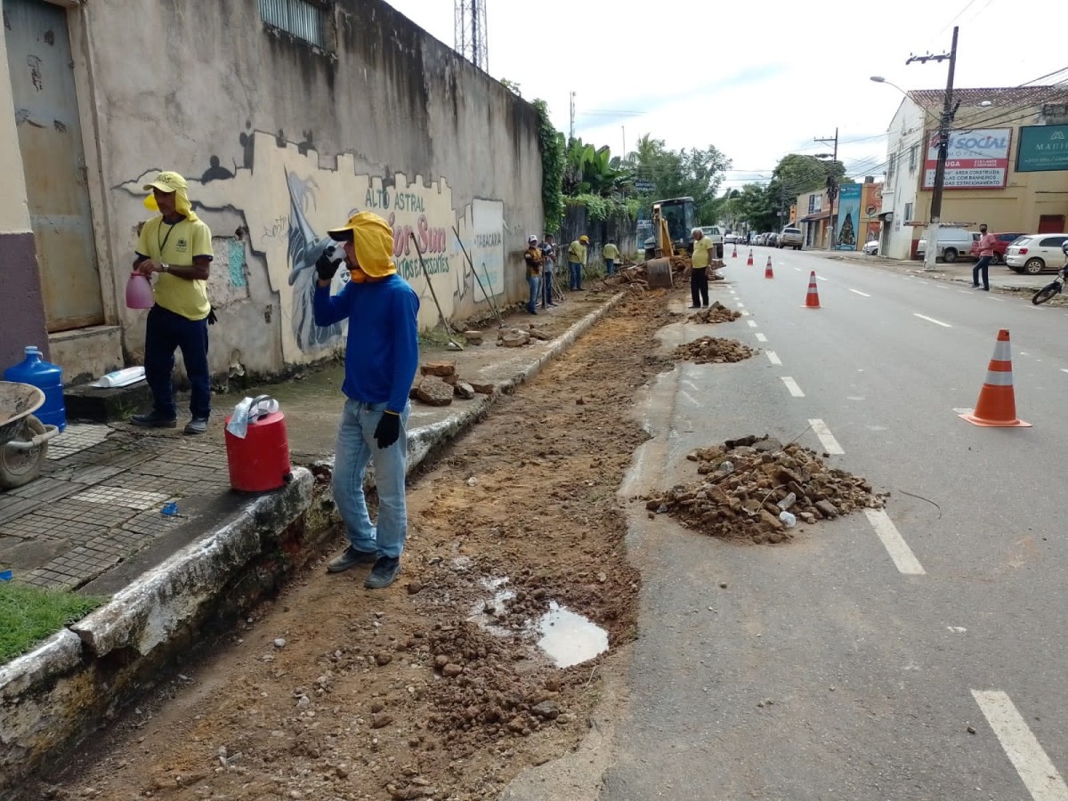Prefeitura conclui obras de restauração de calçadas do Centro Histórico de Porto Velho